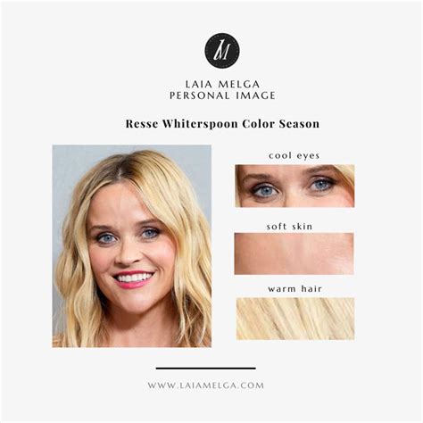 Reese Witherspoon Color Season: Complete Color Analysis, Hair, Eyes and ...