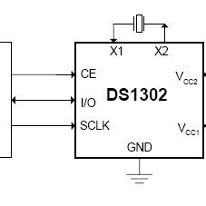 -Circuito típico do DS1302. | Download Scientific Diagram