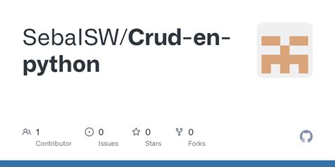 GitHub - SebaISW/Crud-en-python