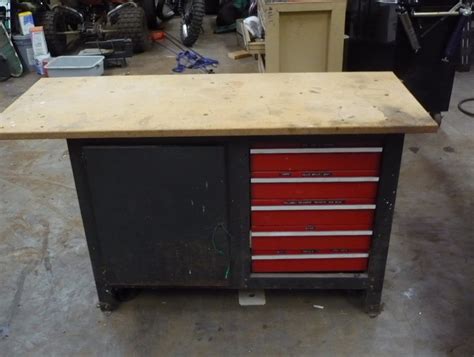 Craftsman Workbench With Pegboard And Drawers – Warehouse of Ideas