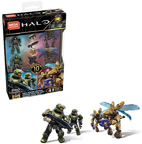 Mega Construx Halo Warthog Run & Construx Halo UNSC Marine Defense | Pricepulse