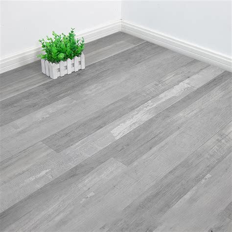 Grey color wood design luxury SPC click lock vinyl flooring for indoor | Wxsysun