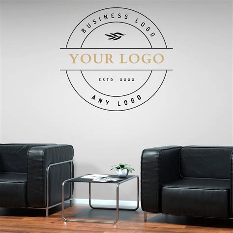 Custom Logo Decal / Business Logo / Custom / Office Decal / Indoor Logo ...