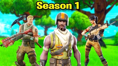 Fortnite SEASON 1 Montage #2 - YouTube