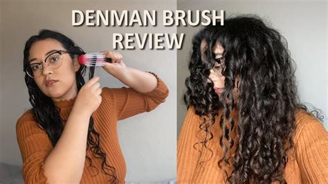 STYLING 2C 3A 3B CURLY HAIR WITH THE DENMAN BRUSH - YouTube