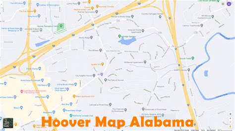 Hoover Alabama Map - United States