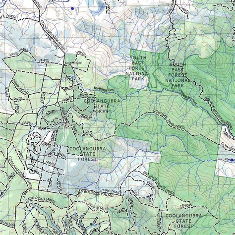 Getlost Map 8724 BOMBALA NSW Topographic Map V15 1:75,000 by Getlost ...