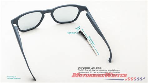 Bosch glasses have head-up display - webBikeWorld