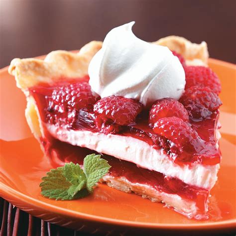 Raspberry Ribbon Pie Recipe | Taste of Home