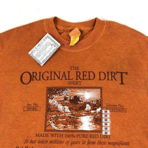 Hanes Shirts | The Original Red Dirt Shirt Sedona Az M Brand New | Poshmark