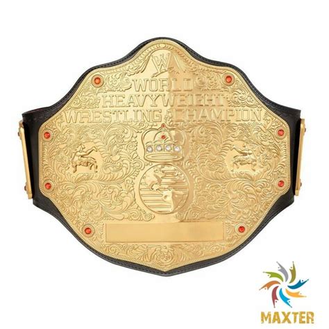 WWE World Heavyweight Championship Big Gold Replica Belt Adult - Etsy