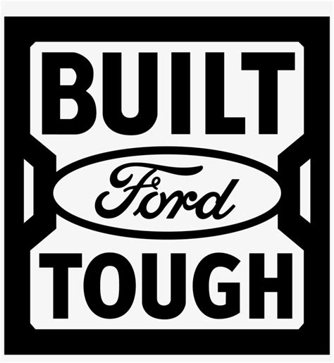 Built Ford Tough Logo Vector at Vectorified.com | Collection of Built ...