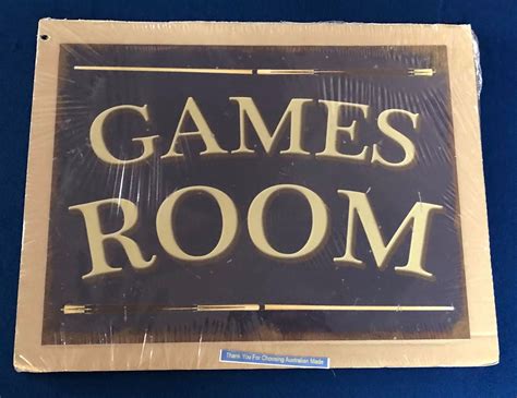 Games Room Sign | Old Mates Mancave