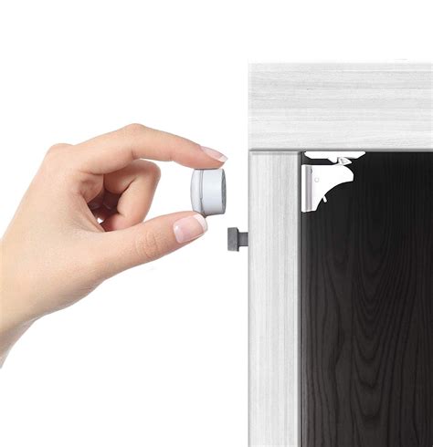 7 Photos Concealed Magnetic Cabinet Locks And View - Alqu Blog