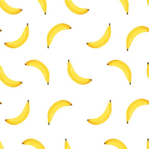 Banana Seamless Pattern Vector Background, Seamless Bananas Pattern, Banana Seamless, Pattern ...