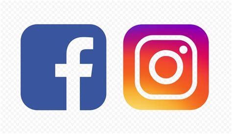 HD Old Facebook Instagram Outline Square Logos Icons PNG | Citypng ...