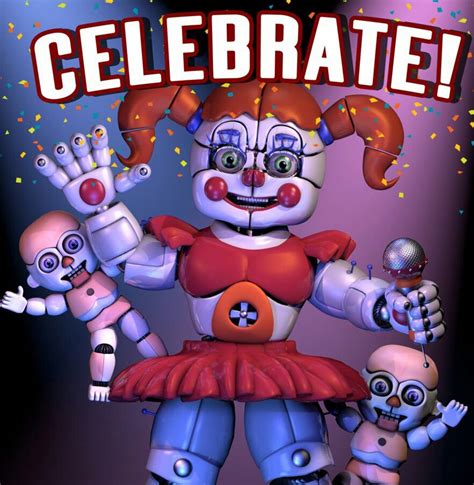 Circus Baby's birthday postcard Circus Baby Fnaf, Fnaf Baby, Five Nights At Freddy's, Freddy ...