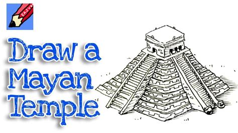 Mayan Temple Sketch at PaintingValley.com | Explore collection of Mayan Temple Sketch