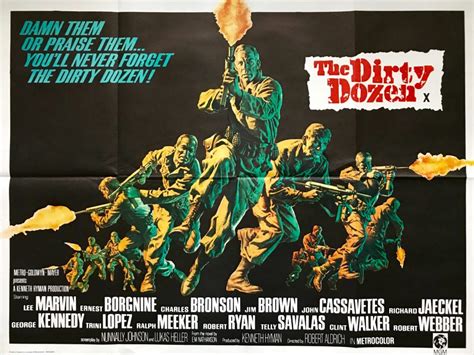 The Dirty Dozen - Vintage Movie Posters