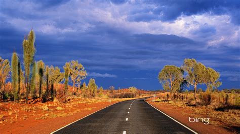 across the red desert of Australia Lasseter Highway wallpaper Preview | 10wallpaper.com