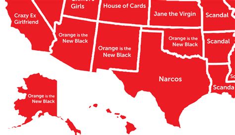 This Netflix Map Shows You What Everyone is Watching in America