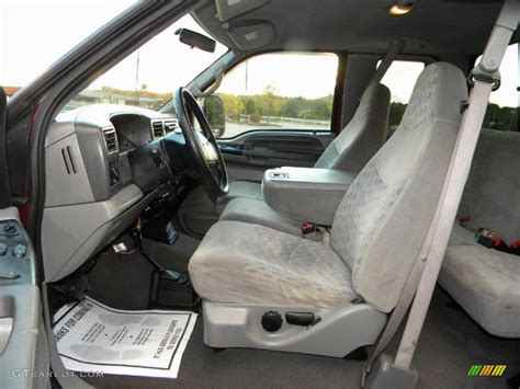 Medium Graphite Interior 2000 Ford F250 Super Duty XLT Extended Cab 4x4 Photo #40654490 ...