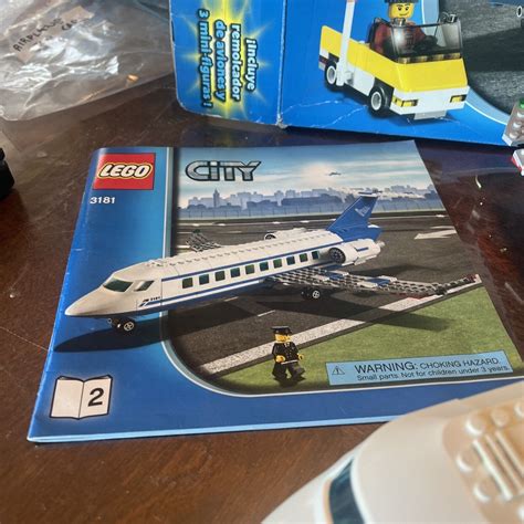 LEGO City Passenger Plane (3181) - Complete. Comes With Box, Mini Figs, Manuals | eBay