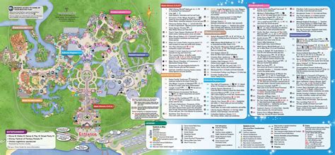 Magic Kingdom Printable Map