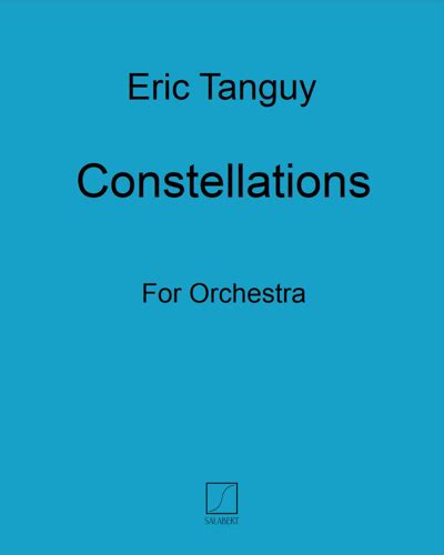 Constellations Sheet Music by Éric Tanguy | nkoda | Free 7 days trial