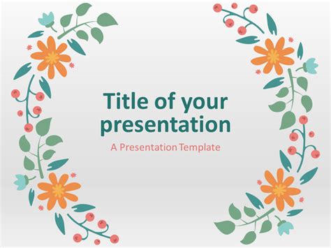 Free Spring Powerpoint Templates - PRINTABLE TEMPLATES