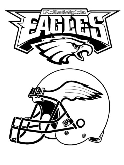 Philadelphia Eagles Coloring Pages - Free Printable Coloring Pages for Kids