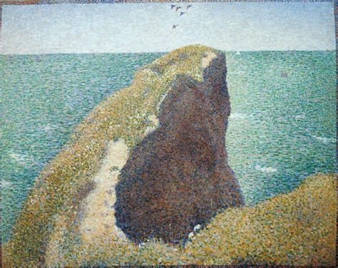 ‘Le Bec du Hoc, Grandcamp’, Georges Seurat, 1885 in 2020 | Georges seurat