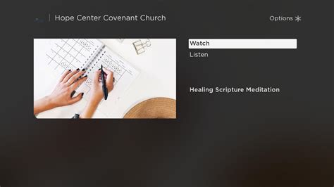 Hope Center Covenant Church | TV App | Roku Channel Store | Roku