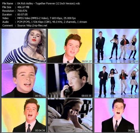 Rick Astley - Together Forever (12 Inch Mix) - Download Music Video ...