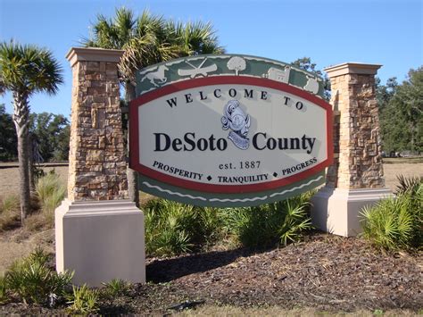 Welcome to DeSoto County Sign (DeSoto County, Florida) | Flickr