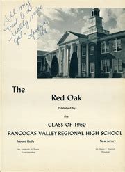 Rancocas Valley Regional High School - Red Oak Yearbook (Mount Holly ...