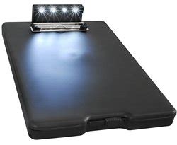 Lite N Write, Clipboard With Light, Black: Amazon.co.uk: Office Products