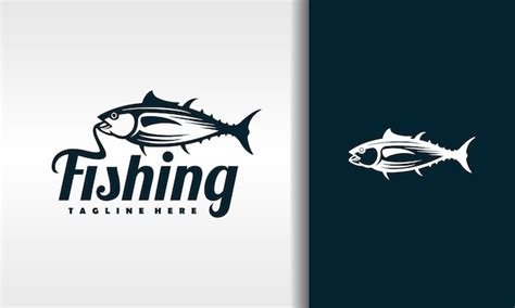 Premium Vector | Tuna fishing logo