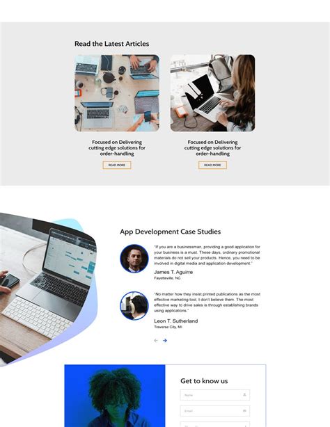 App Development Website Template in PSD, HTML5 - Download | Template.net