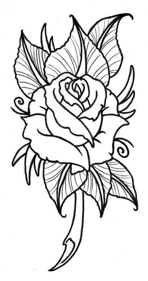 Tudor Rose Drawing | Free download on ClipArtMag