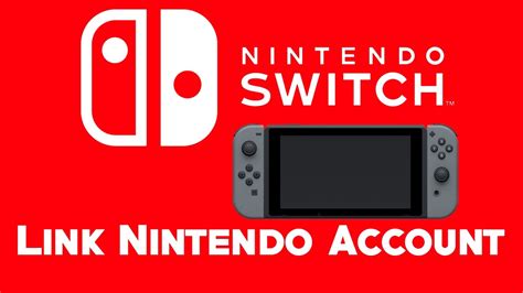 Link Nintendo Account Nintendo Switch - YouTube