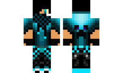 Pin em Blue Minecraft Skins