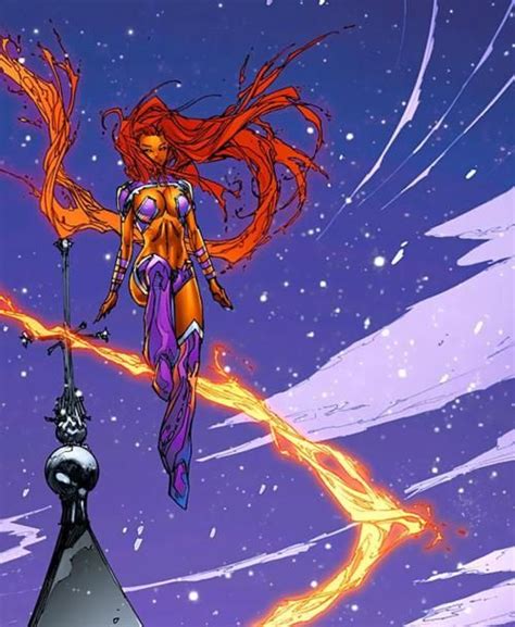 Starfire | Dc comics art, Dc comics girls, Superhero comic