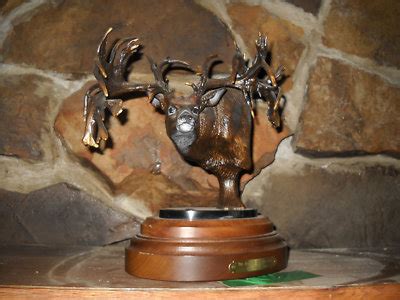 Hole in the Horn Buck by Dick Idol Bronze Sculpture LTD | #141677687