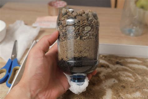 DIY Charcoal Water Filter From a Water Bottle