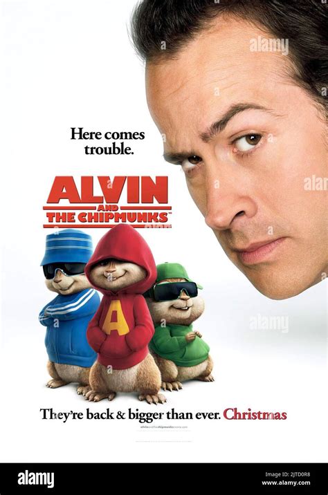 SIMON, ALVIN, THEODORE, JASON LEE POSTER, ALVIN AND THE CHIPMUNKS, 2007 ...