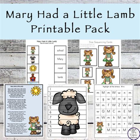 33 Mary Had A Little Lamb Coloring Pages - Zsksydny Coloring Pages