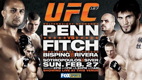 UFC 127 Fight Card: Betting Odds and Predictions For Every Fight | News ...