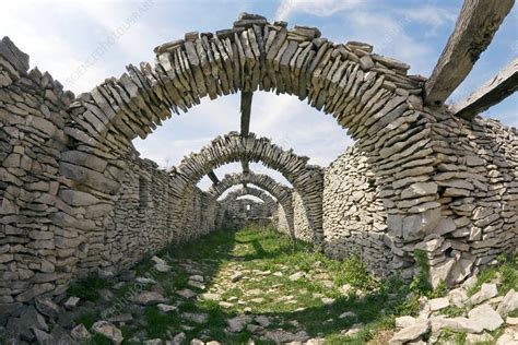 Dry stone architecture, France - Stock Image C002/0078 - Science Photo Library