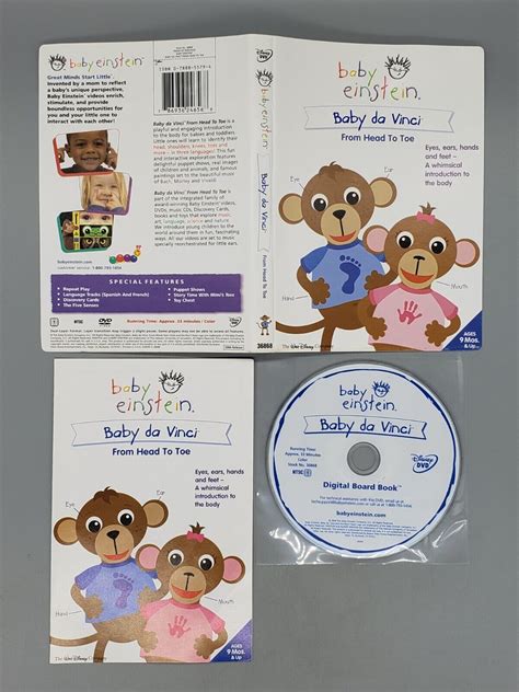 Baby Einstein: Baby da Vinci (DVD, 2004) No Case No Tracking 786936246568 | eBay